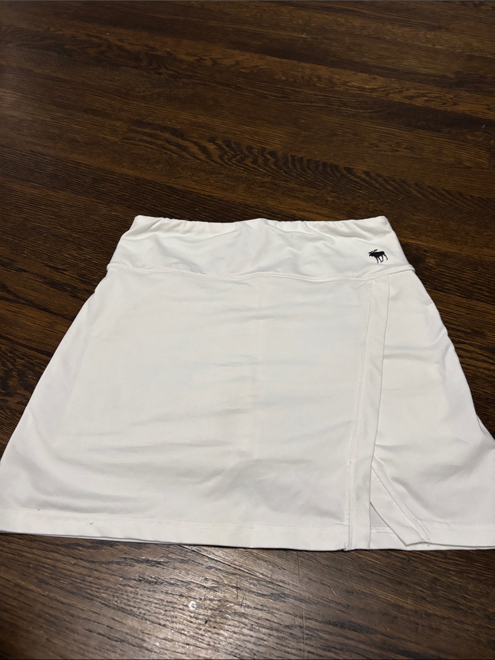 Abercrombie & Fitch White Tennis Skort